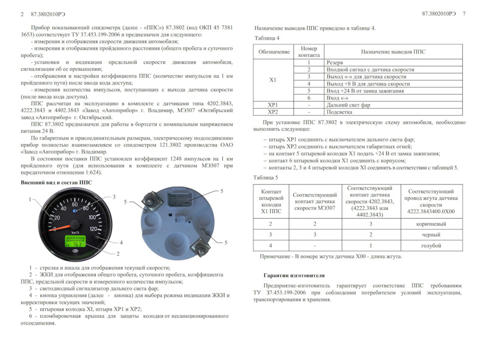 42223843 Датчик скорости КамАЗ KAMAZ | Запчасти на DRIVE2