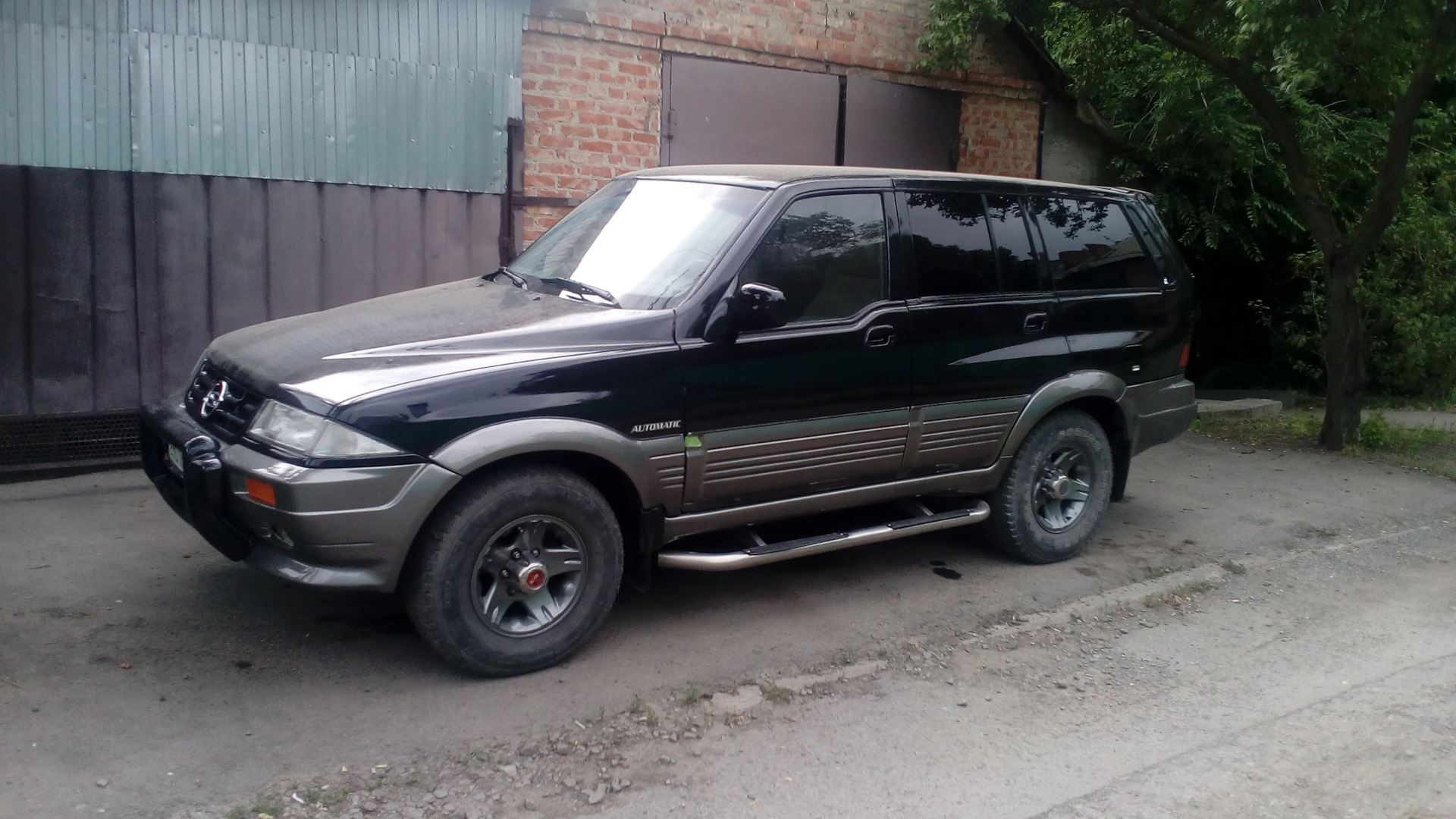 SsangYong Musso 2.9 дизельный 1995 | •чёрная жемчужина• на DRIVE2