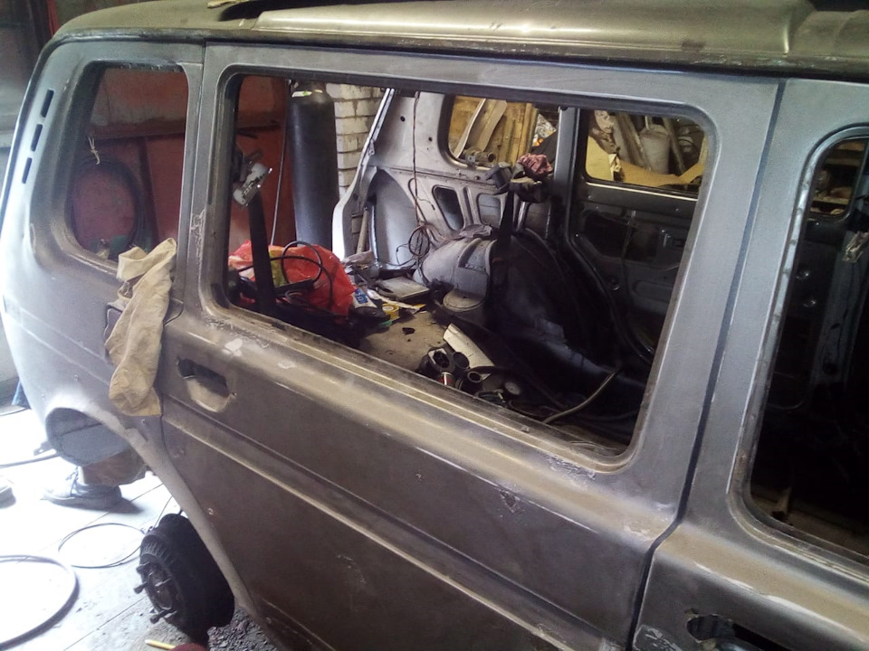 Подготовка к покраске Нивы. (начало) — Lada 2131, 1,7 л, 2002 года ...