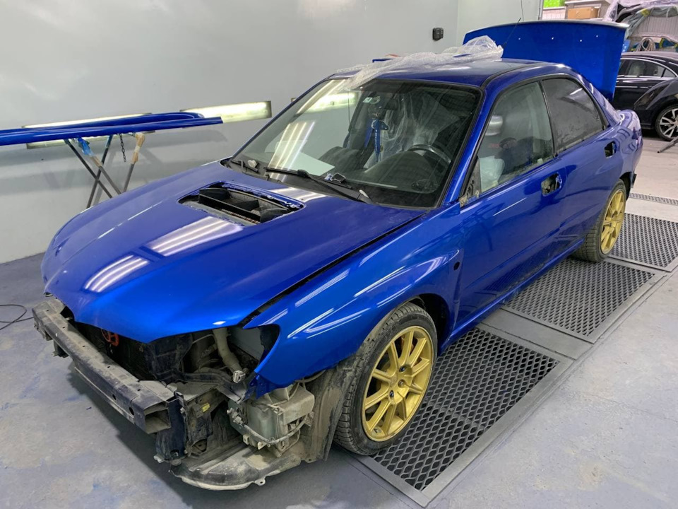 сборока, уже не терпелось выехать! — Subaru Impreza WRX STI (GD)