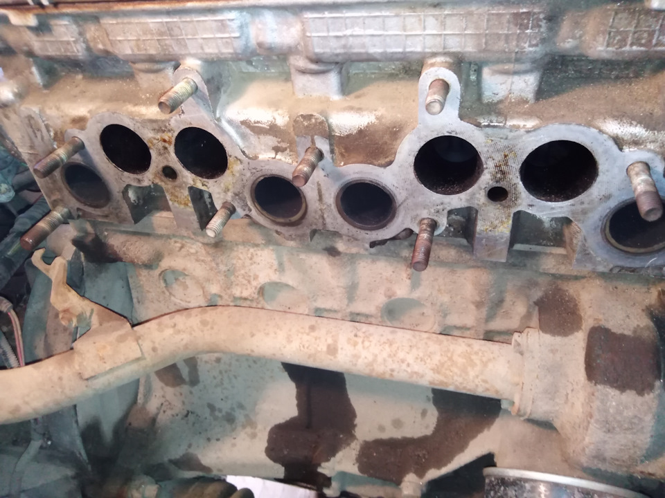 Замена выпускного коллектора — Lada Калина хэтчбек, 1,6 л, 2006 года ...