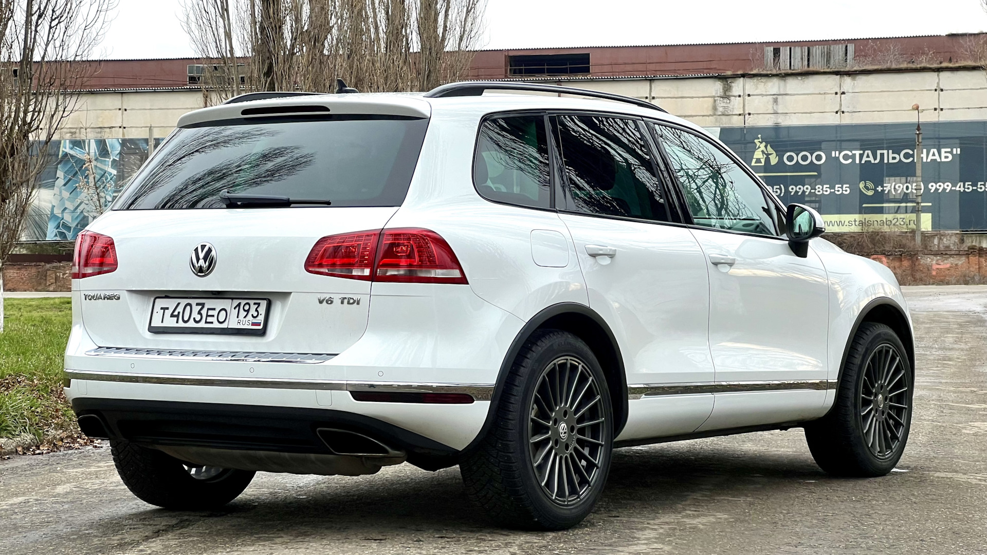 Продажа Volkswagen Touareg (2G) 2014 (дизель, АКПП) — с историей  обслуживания — DRIVE2.RU