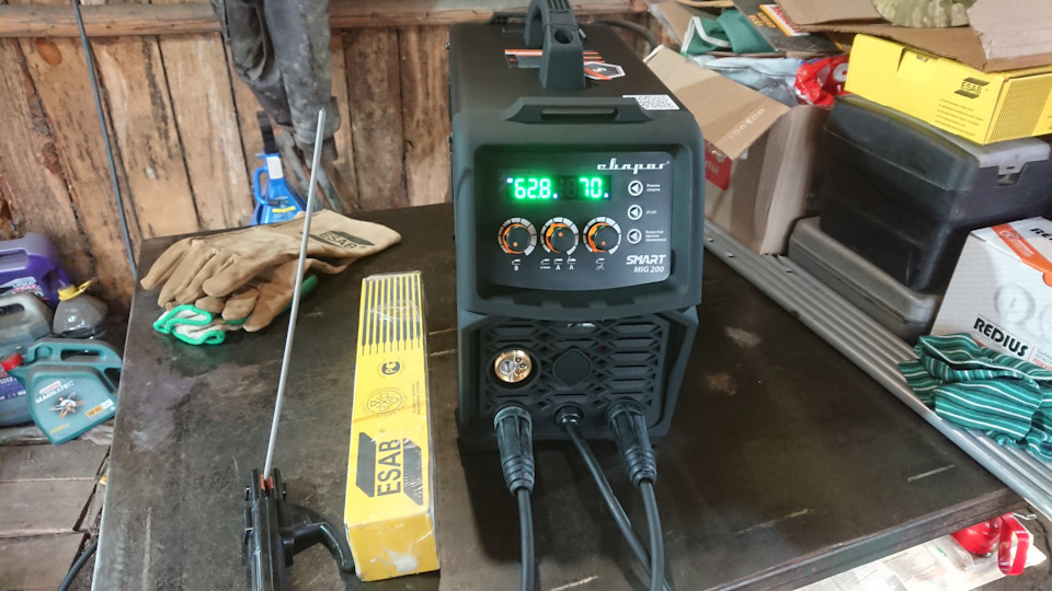 Обзавелся новым помощником. Сварог MIG 200 REAL SMART N2A5 Black — DRIVE2