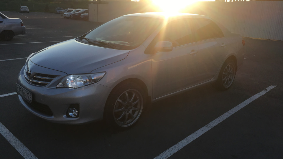 Toyota Corolla 6МКПП 😎😏😂✌ WORK XD9
