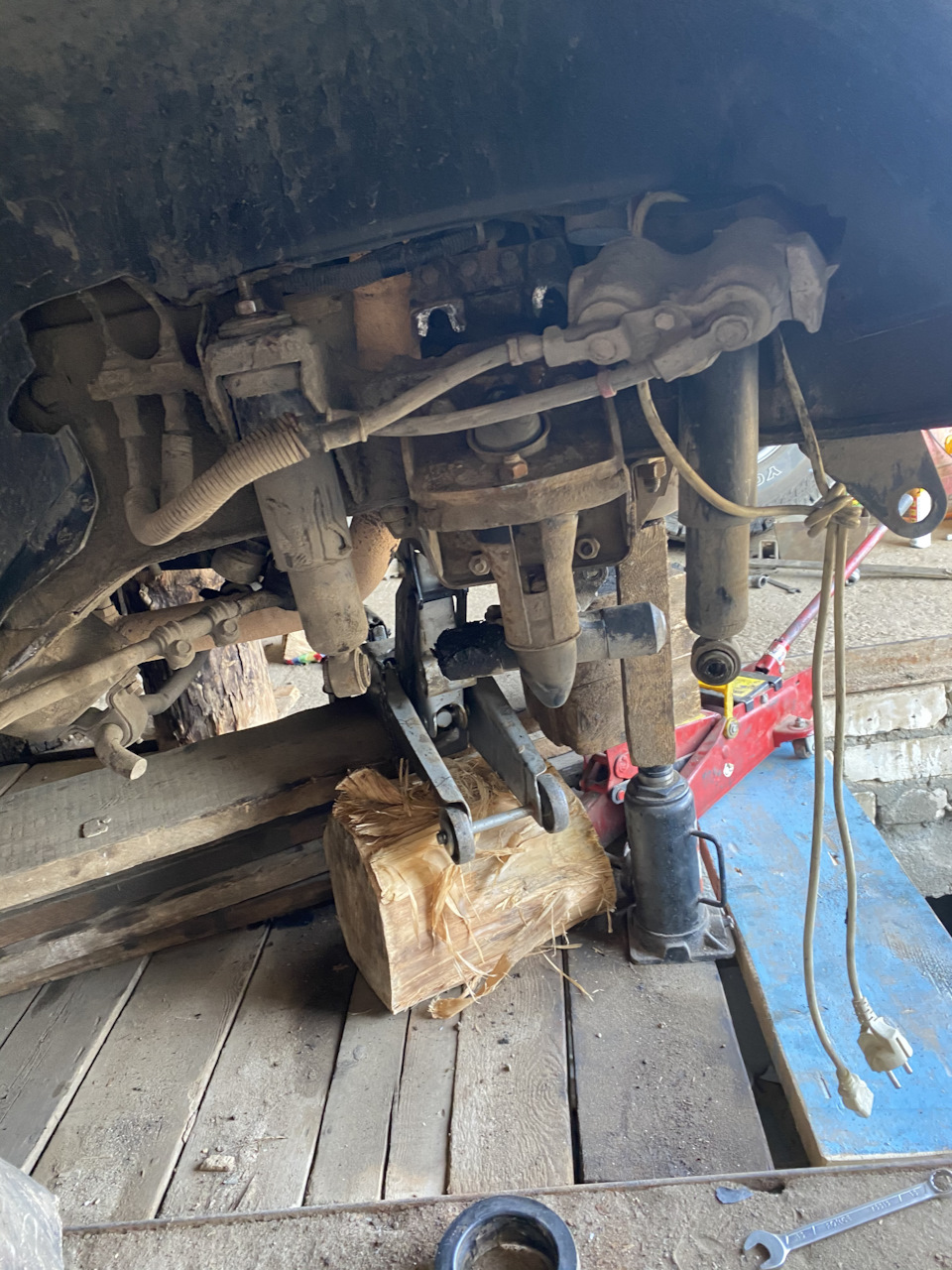 Перенос передней балки Нива — Lada 4x4 5D, 1,7 л, 2011 года | тюнинг ...