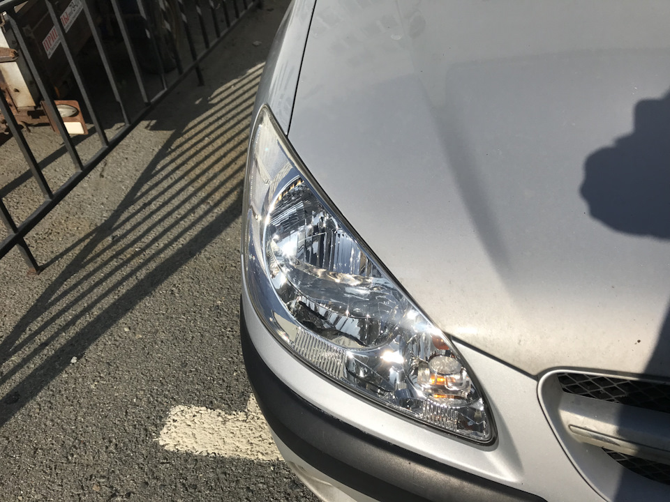 Ремонт фар и накладки — Hyundai Getz, 1,6 л, 2005 года | аксессуары ...