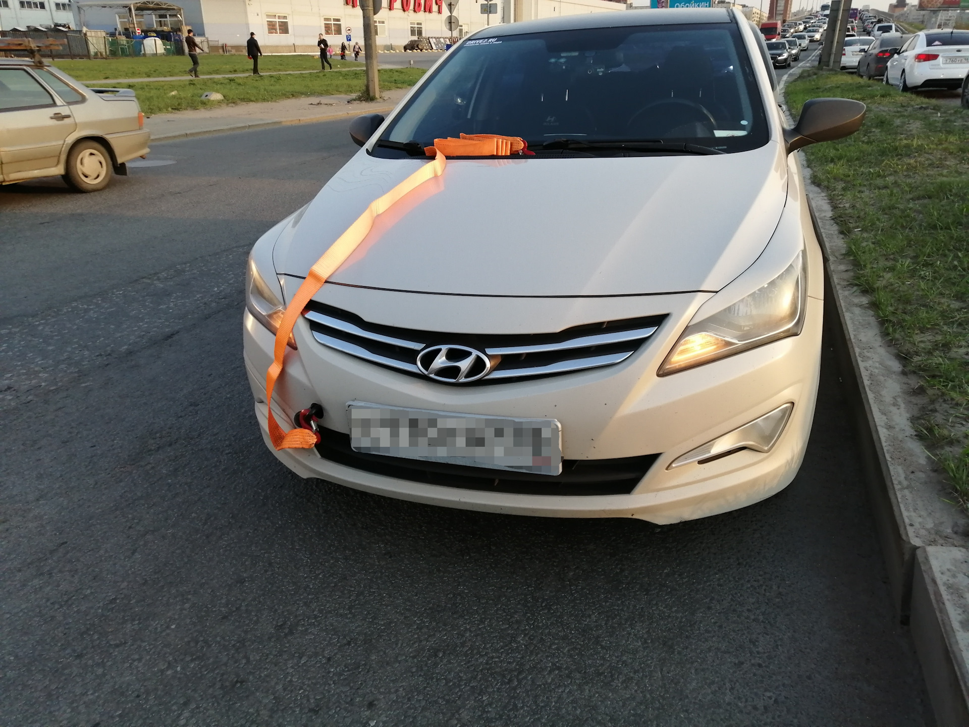 Шланг сцепления, давай досвидания, а за ним и АКБ… — Hyundai Solaris, 1,6  л, 2014 года | своими руками | DRIVE2