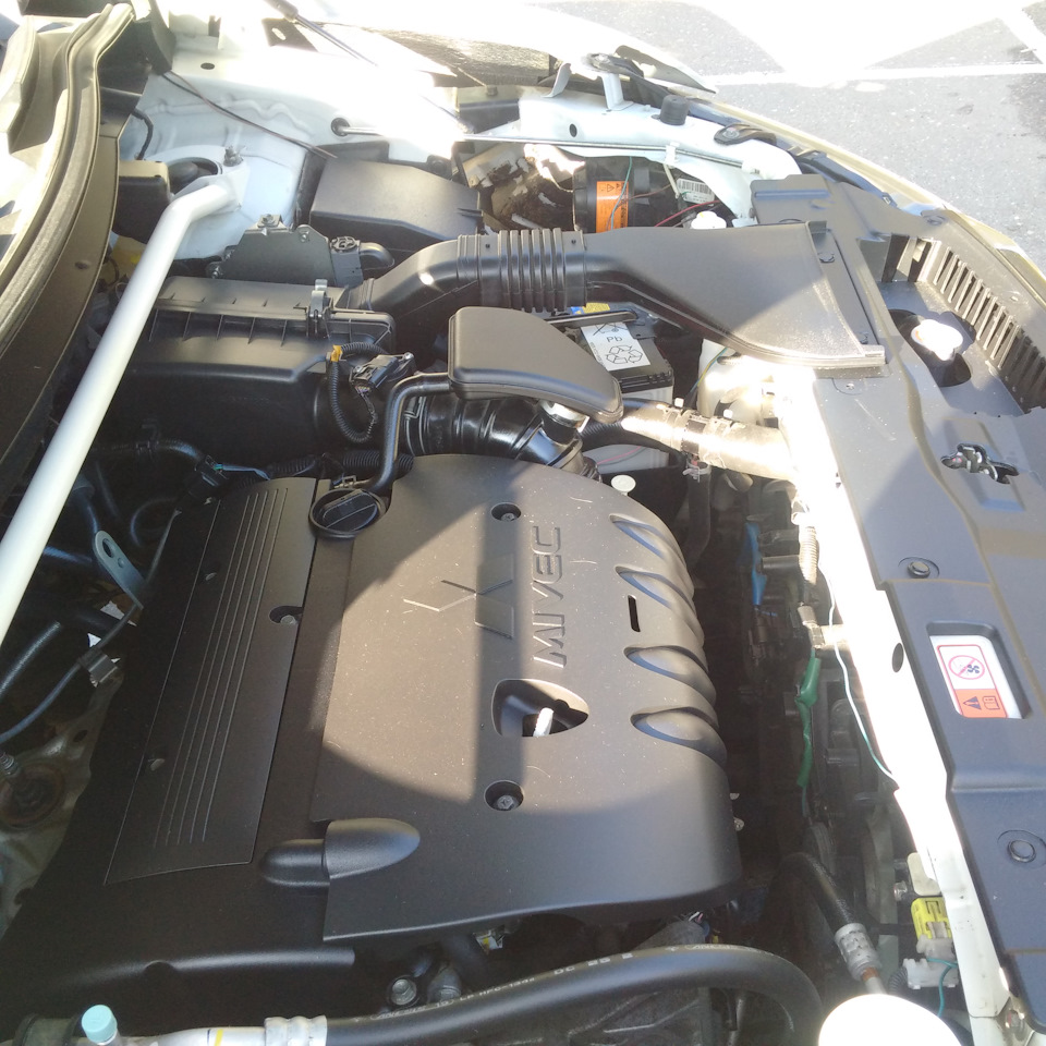 Распорке стоек однозначно быть — Mitsubishi Outlander (3G), 2,4 л, 2014 ...