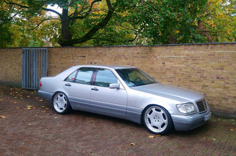 Mercedes Benz w140 stance