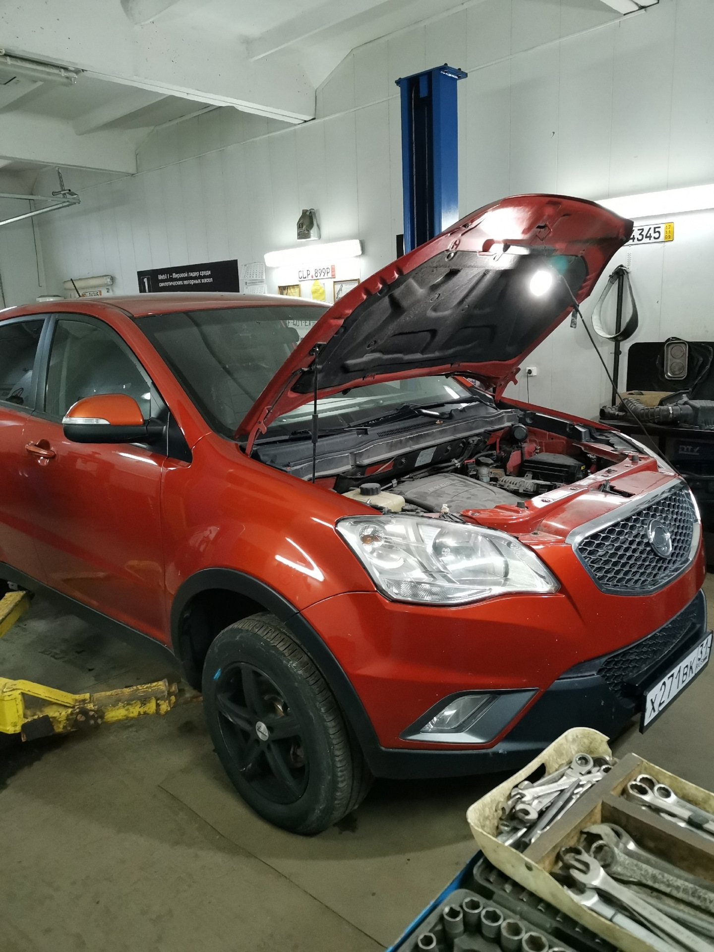 Замена АКПП — SsangYong Actyon (2G), 2 л, 2011 года | визит на сервис ...