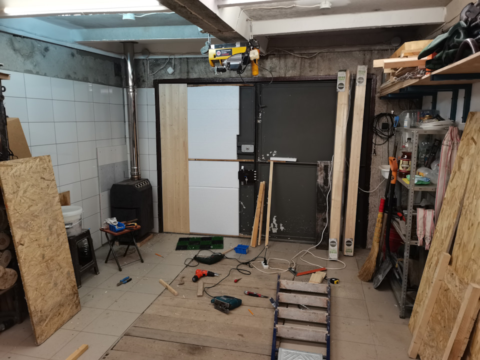 Утепление ворот. — DRIVE2