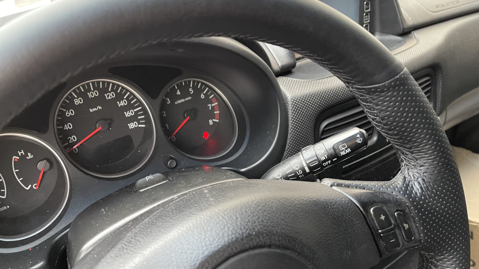 Подрулевой рычаг дворников. — Subaru Forester (SG), 2 л, 2006 года ...