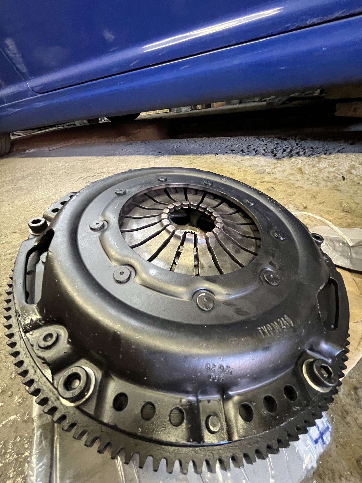 Одномассовое сцепление 1.9tdi — Volkswagen Golf Mk4, 1,9 л, 2002 года ...