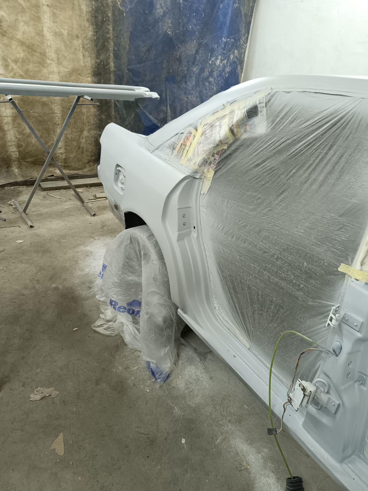 Покраска — Audi 100 (C4), 2,8 л, 1991 года | кузовной ремонт | DRIVE2