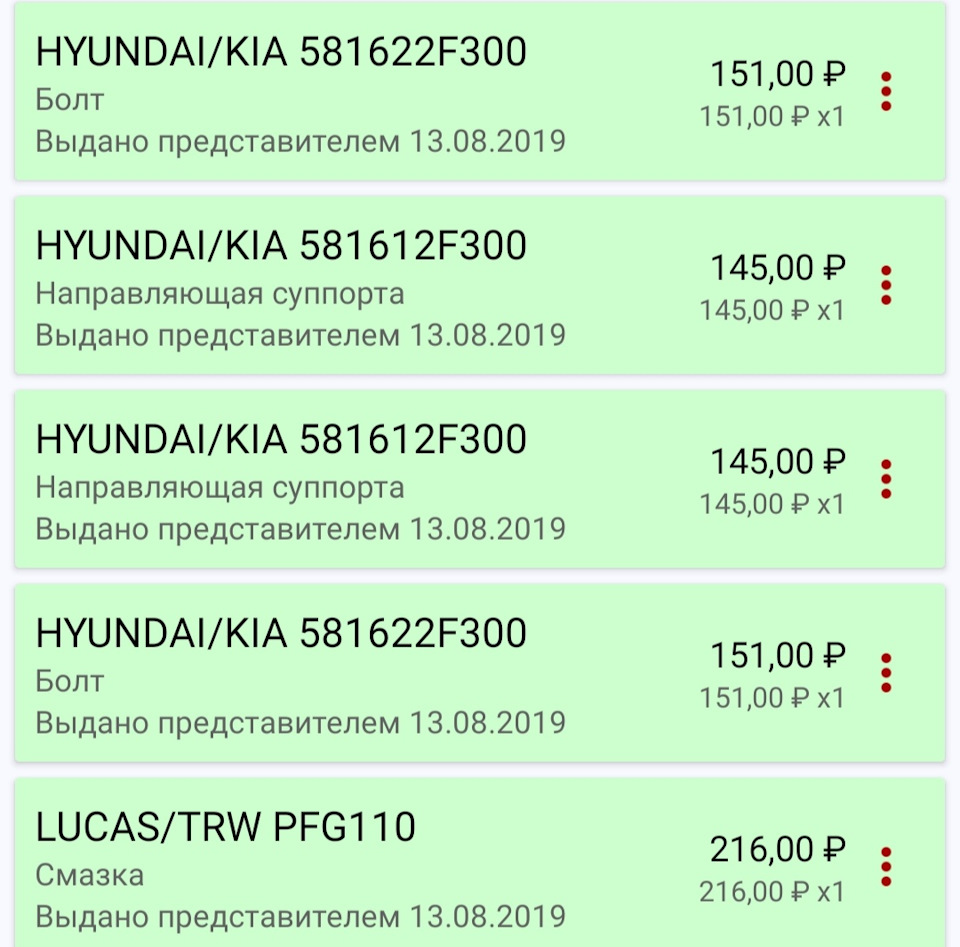 Цена вопроса — Hyundai Santa Fe (2G). Found on photo: 581622F300, 581612F300