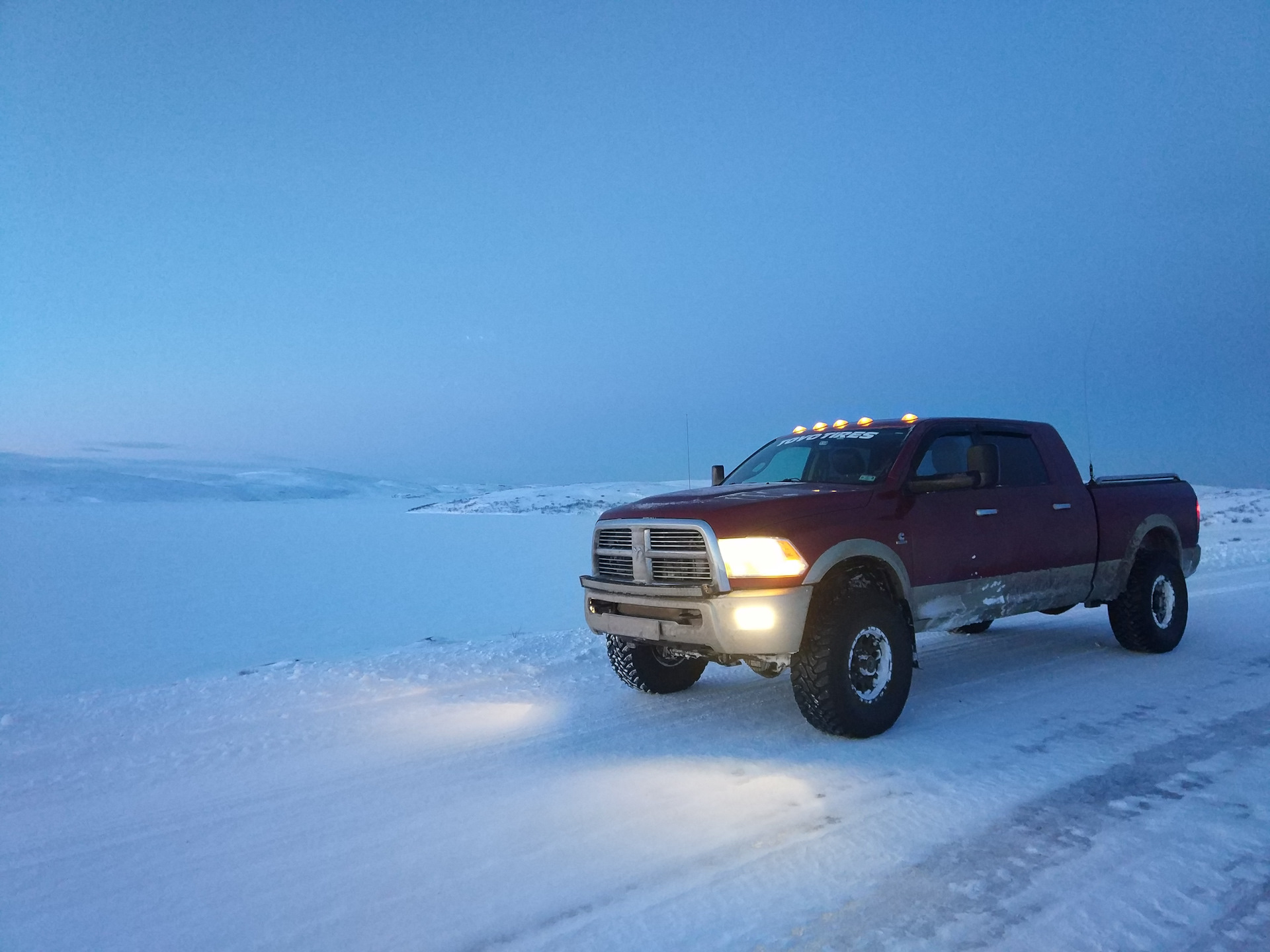 Dodge Ram 6x6.