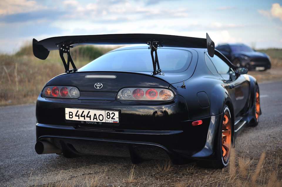 Toyota Supra a80 закаленный выхлоп