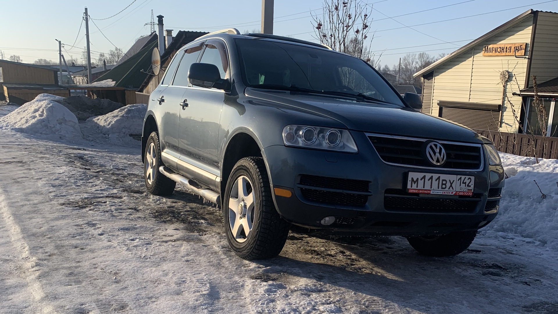 Volkswagen Touareg (1G) 3.2 бензиновый 2005 | 3,2 газ на DRIVE2