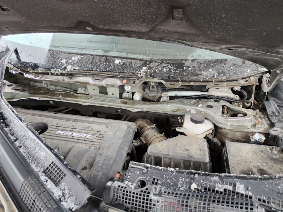 Ремонт и обслуживание трапеции дворников — Haval H6 (1G), 2 л., 2017 ...