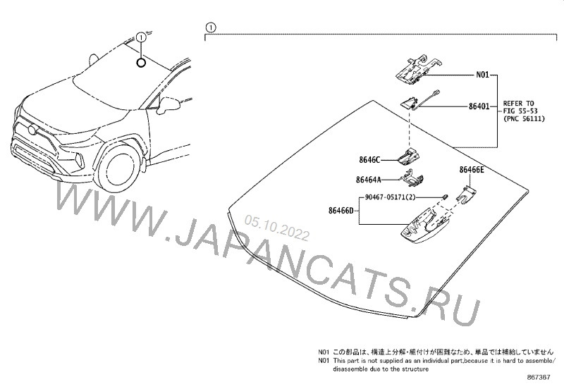 Фото в бортжурнале Toyota RAV4 (5G)