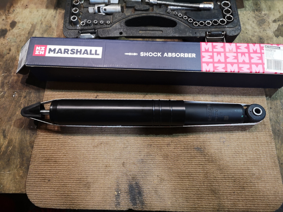 Амортизаторы MARSHALL M8010010 установка. — Daewoo Nexia (N150), 1,6 л ...