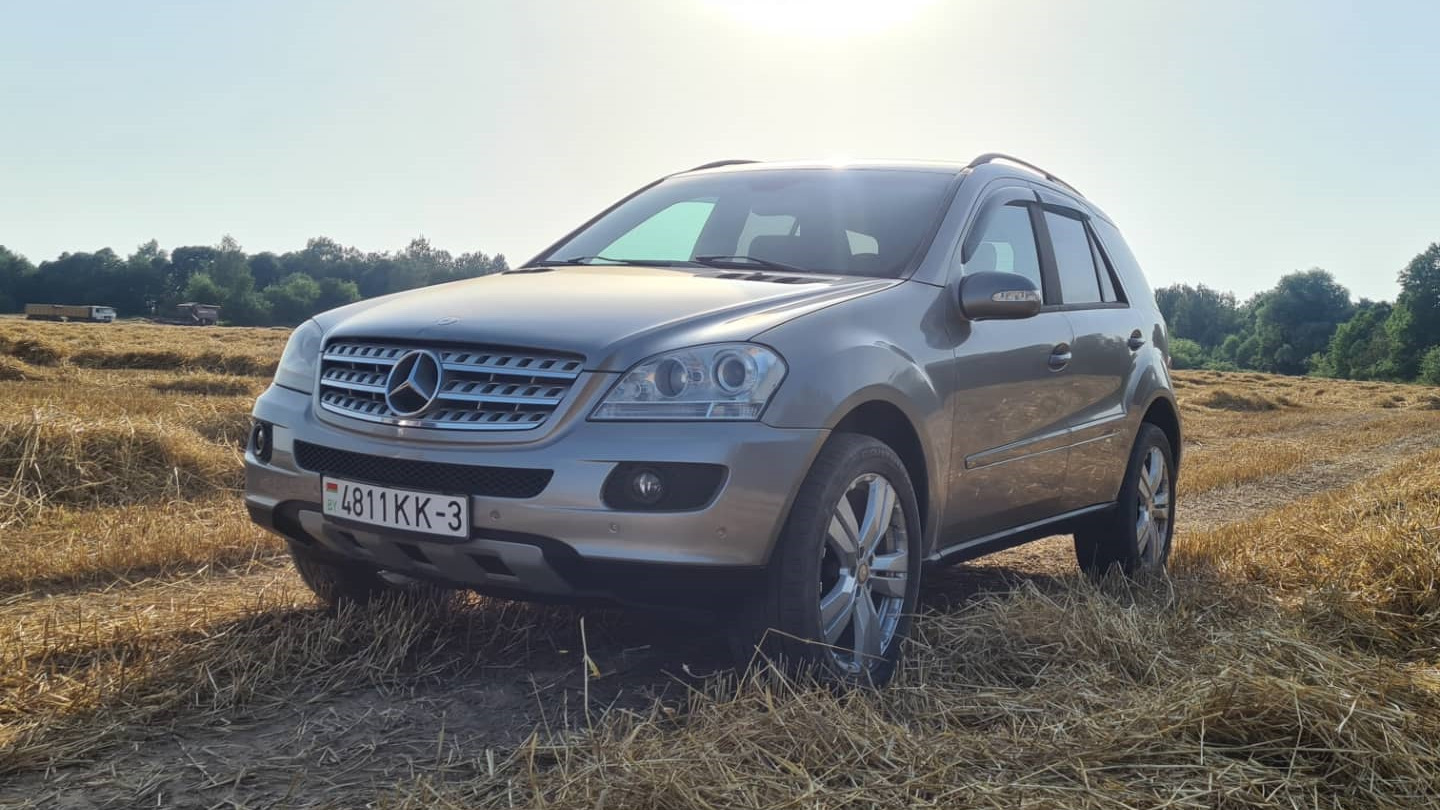 Mercedes-Benz M-Class (W164) 3.5 бензиновый 2006 | Машина жены😊🤦‍♂️🤷‍♂️  на DRIVE2