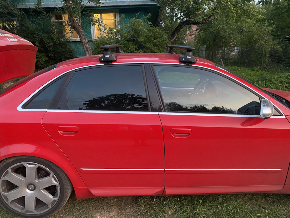 Комплект темных стекол as3 (4 шт.) для Audi a4 b6/b7 седан! на Audi A4 ...