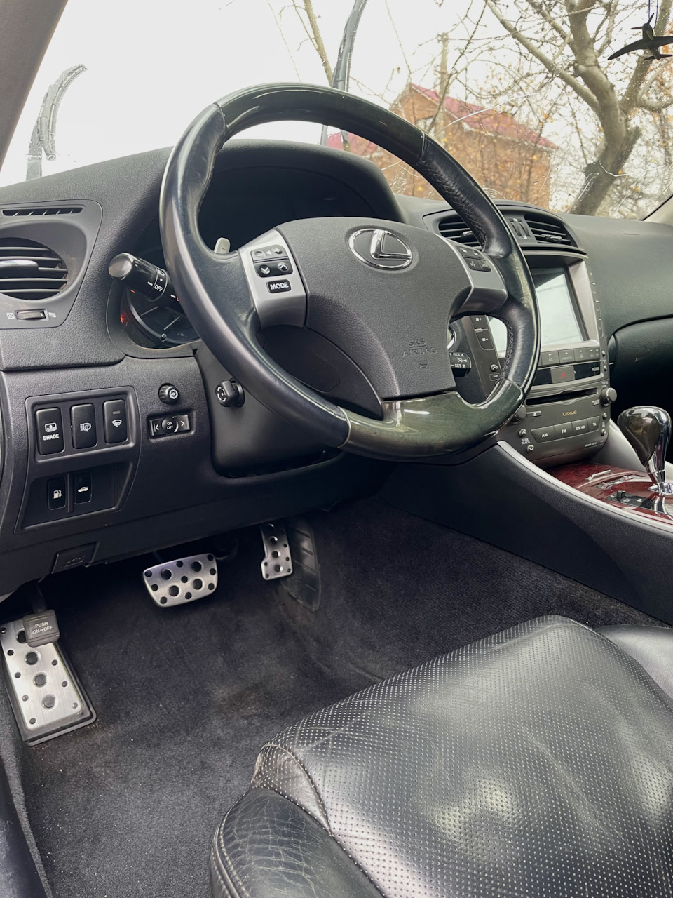 ✓ Педали F-Sport — Lexus IS II, 2,5 л, 2008 года | стайлинг | DRIVE2