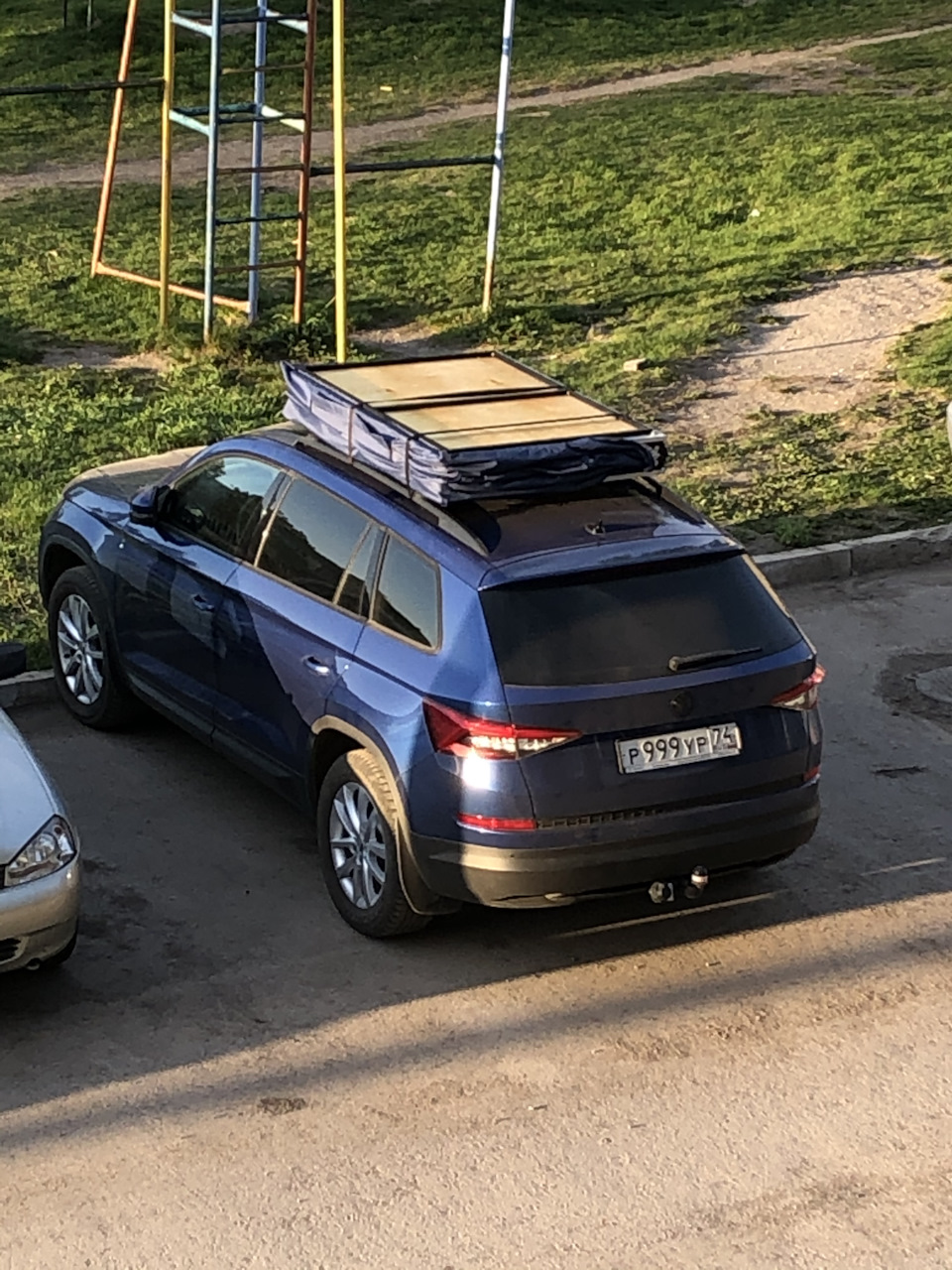 Палатка на крышу авто — Skoda Kodiaq, 1,4 л, 2019 года | своими руками |  DRIVE2