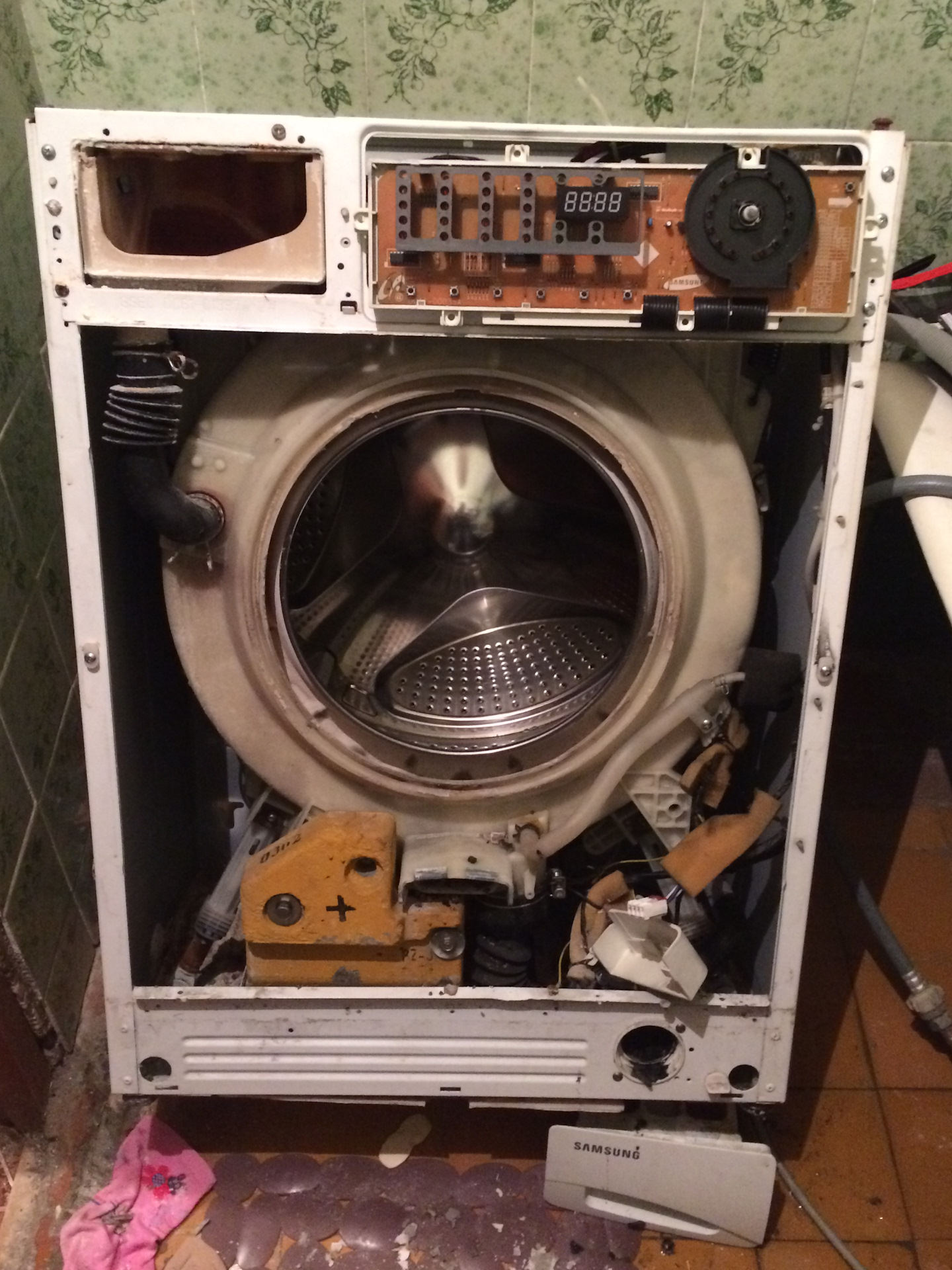 поиск неисправности стиральной машины