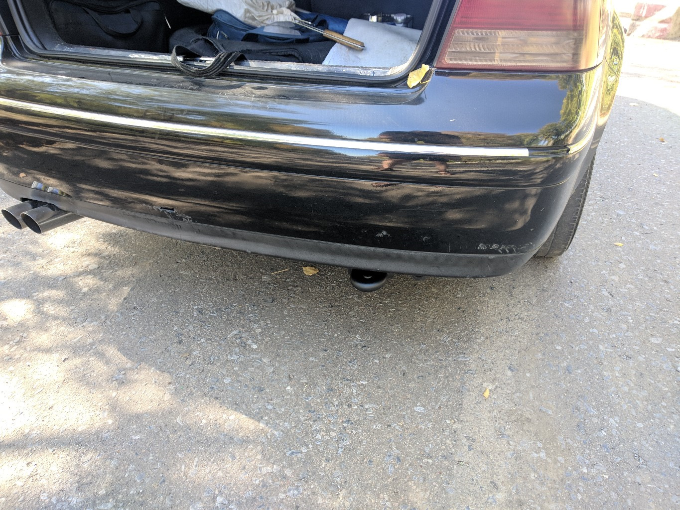 заглушка буксировочной петли — Volkswagen Jetta IV, 2 л, 2004 года ...