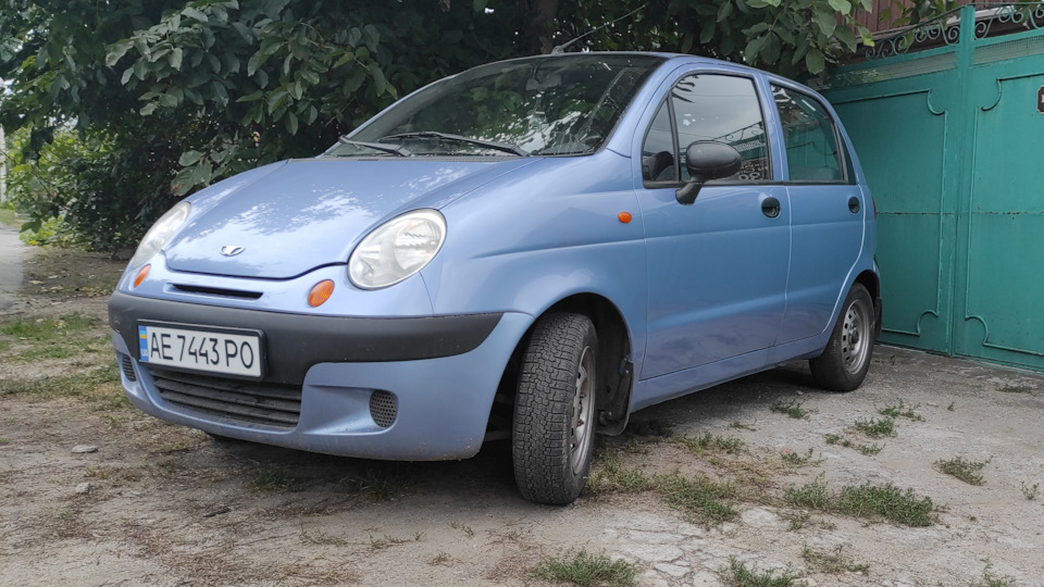 Daewoo Matiz синий