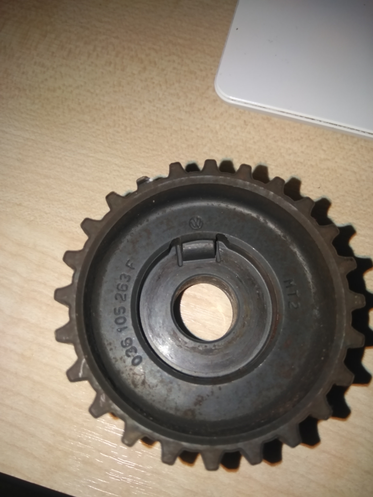 Люфт шкива коленвала радиальный VW Golf 4 — Volkswagen Golf Mk4, 1,6 л ...