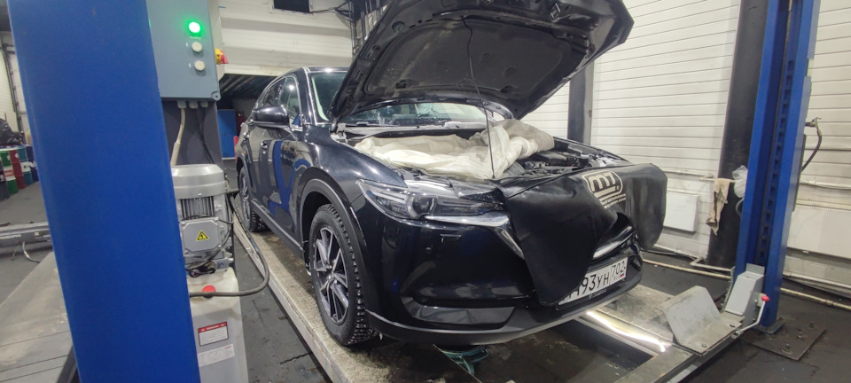 Замена масла в АКПП — Mazda CX-5 (2G), 2,5 л, 2018 года | плановое ТО ...