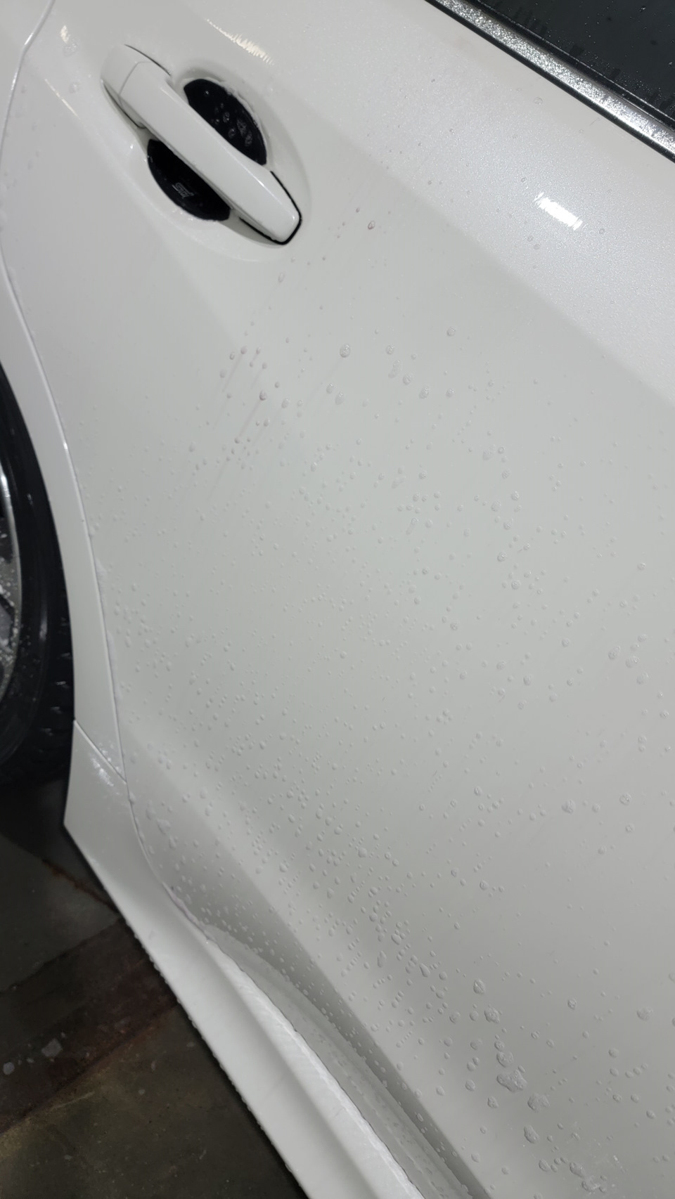 Полировка белого авто своими руками и нанесение керамики HKC Ceramic  Coating D-lite — Subaru Levorg (1G), 1,6 л, 2015 года | стайлинг | DRIVE2