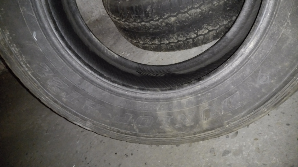 Шины летние Dunlop 285/60 R18 на Toyota Land Cruiser 200. Б/у | 8 000 ...