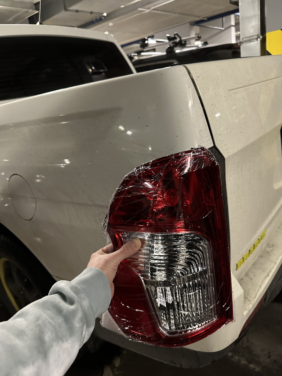 Сегодня подумал о самодельной оптике! — SsangYong Actyon Sports (2G), 2 ...