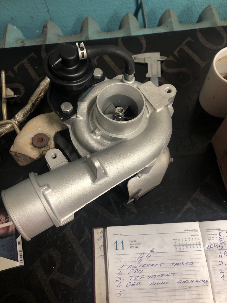 Ребилд турбины — Mazda 3 MPS (1G), 2,3 л, 2007 года | поломка | DRIVE2