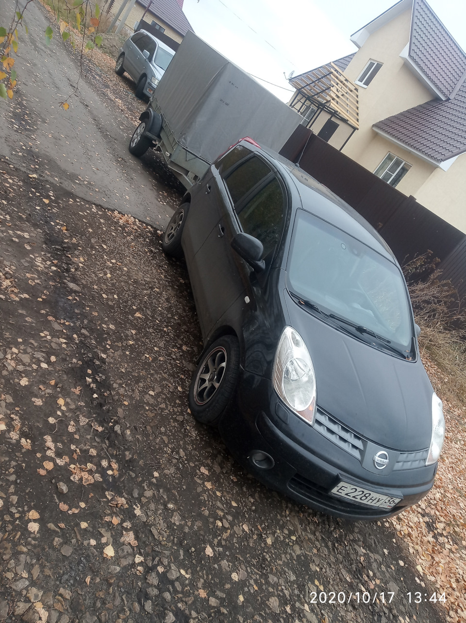 Фаркоп — Nissan Note (1G), 1,6 л, 2007 года | своими руками | DRIVE2
