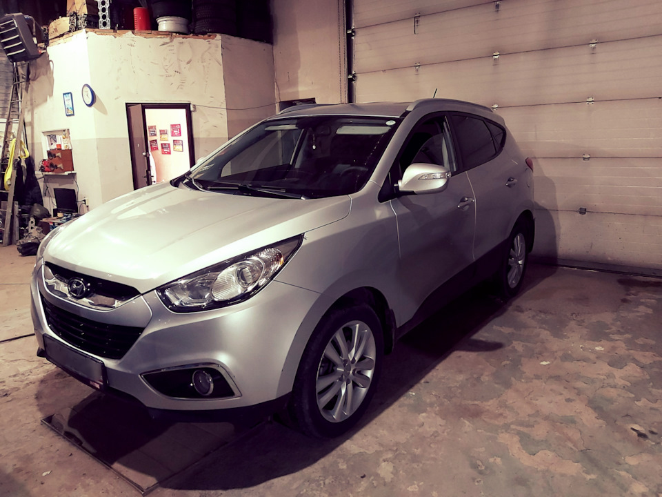 Первое ТО — Hyundai ix35, 2 л, 2012 года | визит на сервис | DRIVE2