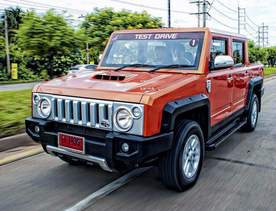Thai Hummer licensed by Toyota