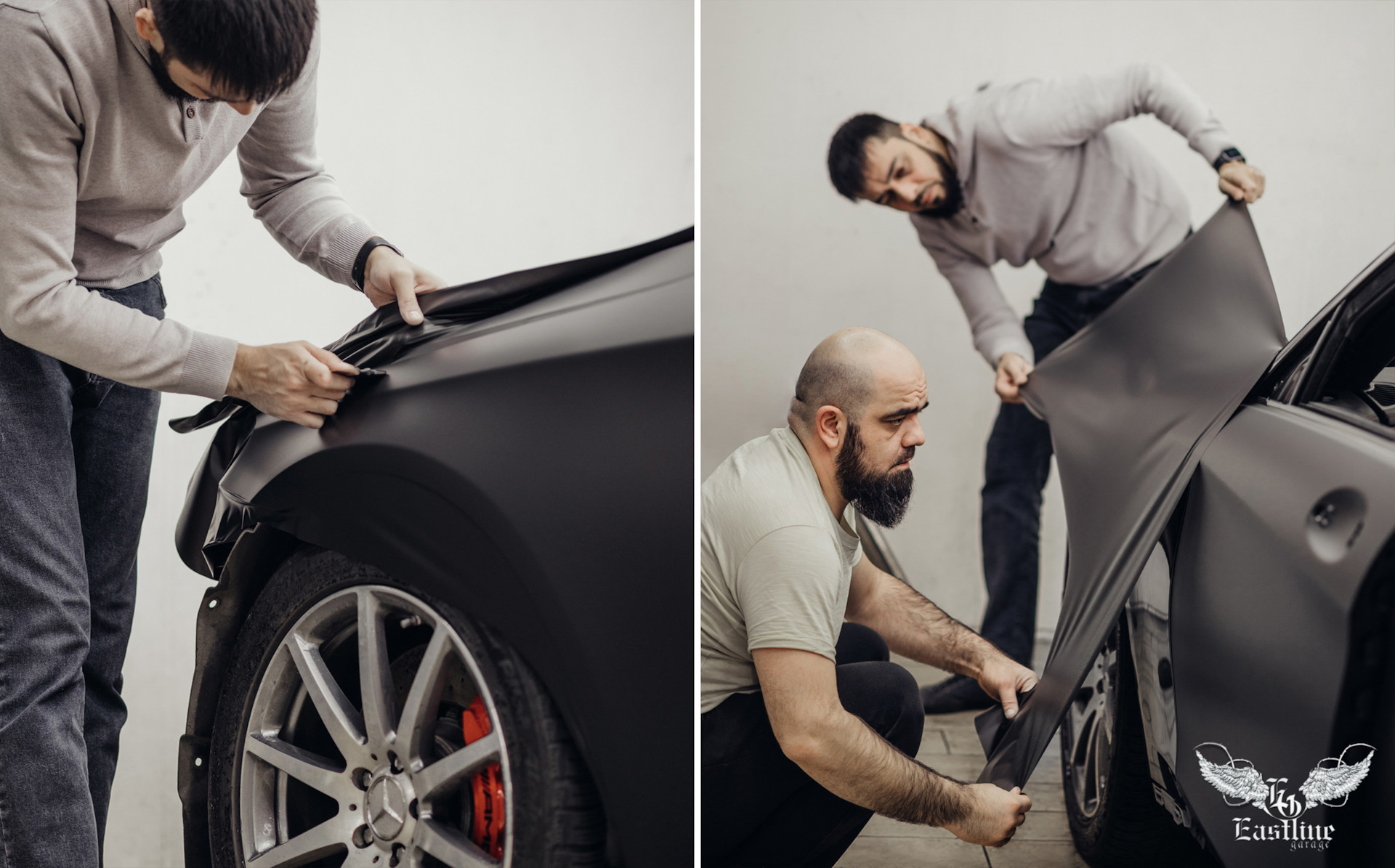 Mercedes-Benz W222 63AMG . Оклейка кузова авто винилом — Eastline ...