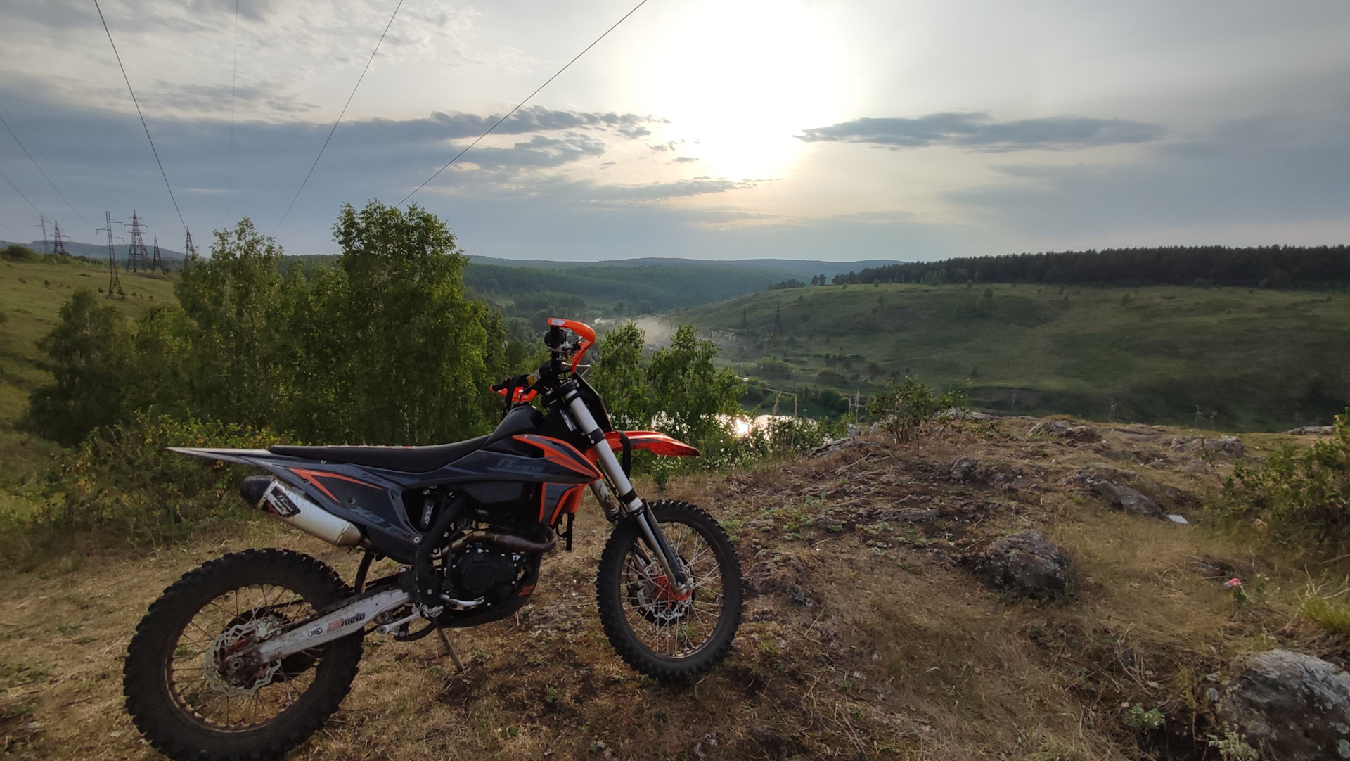 KTM 590 кросс эндуро