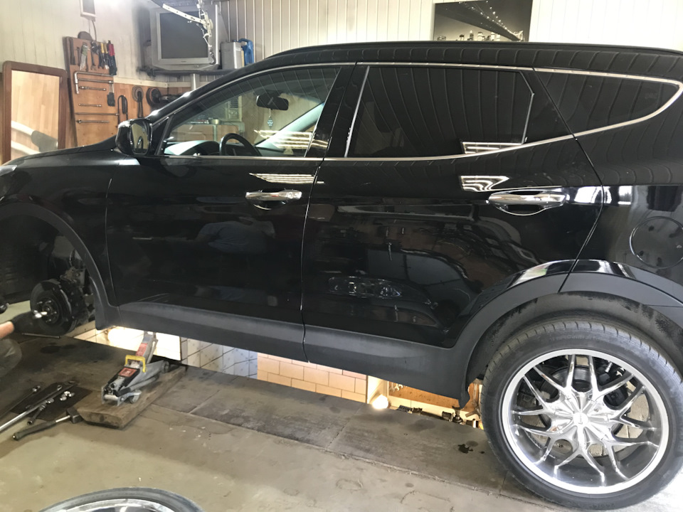 Фото в бортжурнале Hyundai Santa Fe (3G)