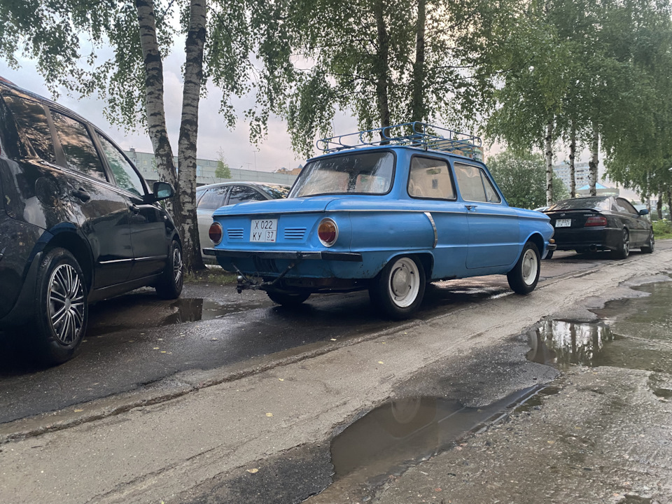 Фаркоп — ЗАЗ 966, 0,8 л, 1972 года | стайлинг | DRIVE2