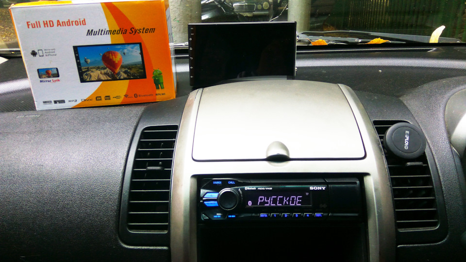 Установка 2 din магнитолы на android — Nissan Note (1G), 1,5 л, 2005 ...