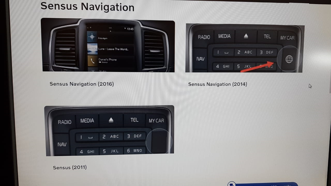 Навигация Sensus Volvo активировать. Снятие навигации Вольво в 70.