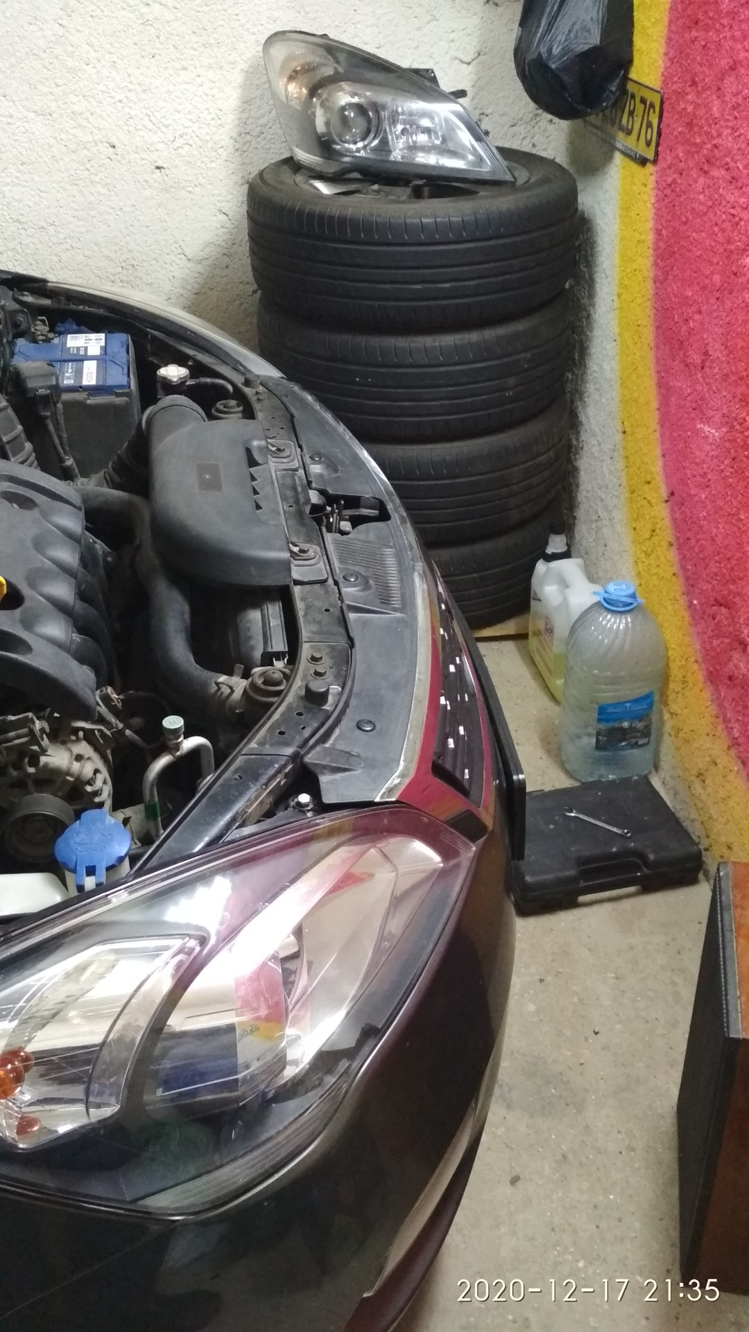 Регулировка света фар на Kia Ceed 1g FL — KIA Ceed (1G), 1,6 л, 2011 ...