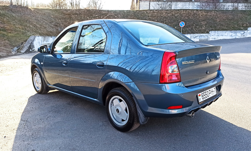 Рено логан 1 1.4 фото Borbet A на логан - Renault Logan (1G), 1,4 л, 2015 года колёсные диски DRIVE2