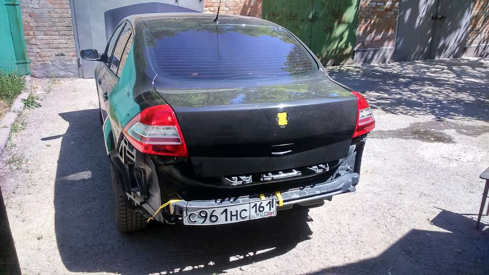 #27/3 Сборка фаР — Renault Megane II, 1,6 л, 2007 года | своими руками ...